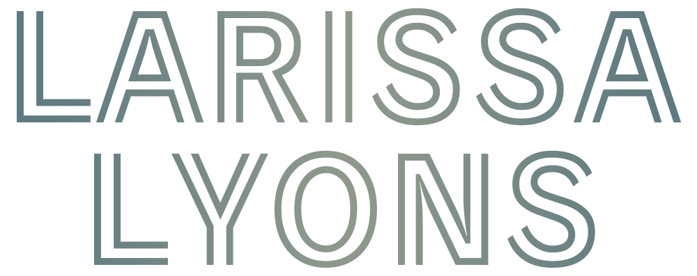 Larissa Lyons Large Silver Logo